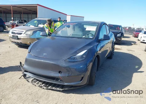 2022 Tesla Model Y Performance Dual Motor All-Wheel Drive из США, поврежденный, VIN 7SAYGDEF8NF494753